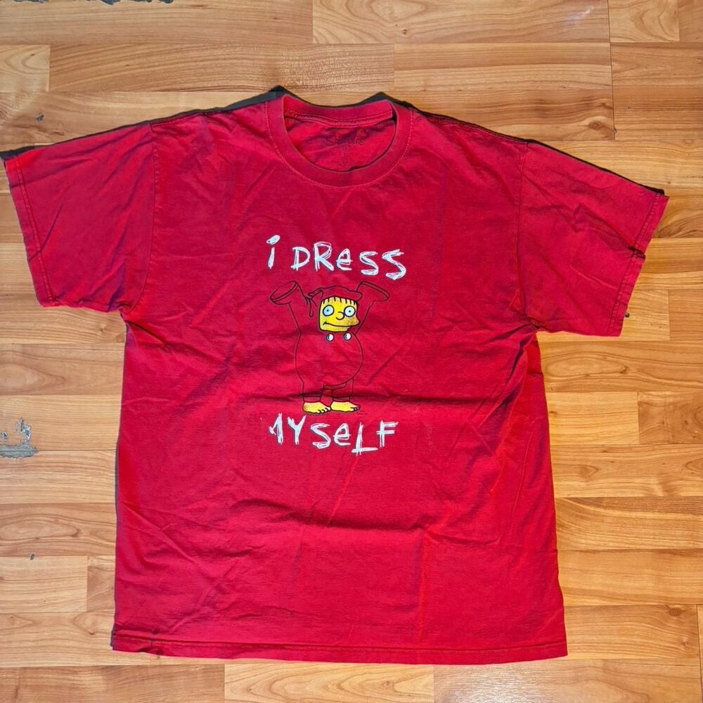 Simpson Men's Red T-shirt